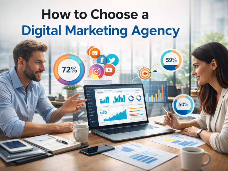 choose digital marketing agency strategy and planning